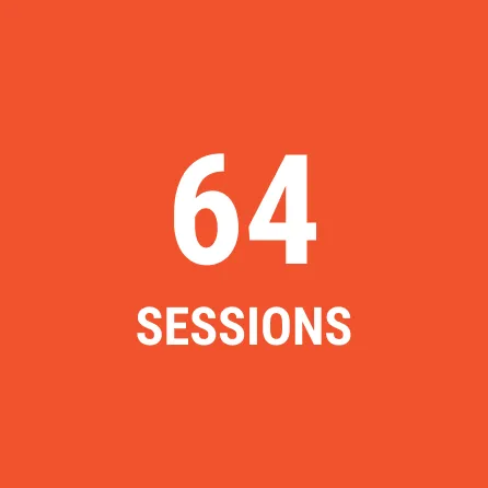 64 sessions